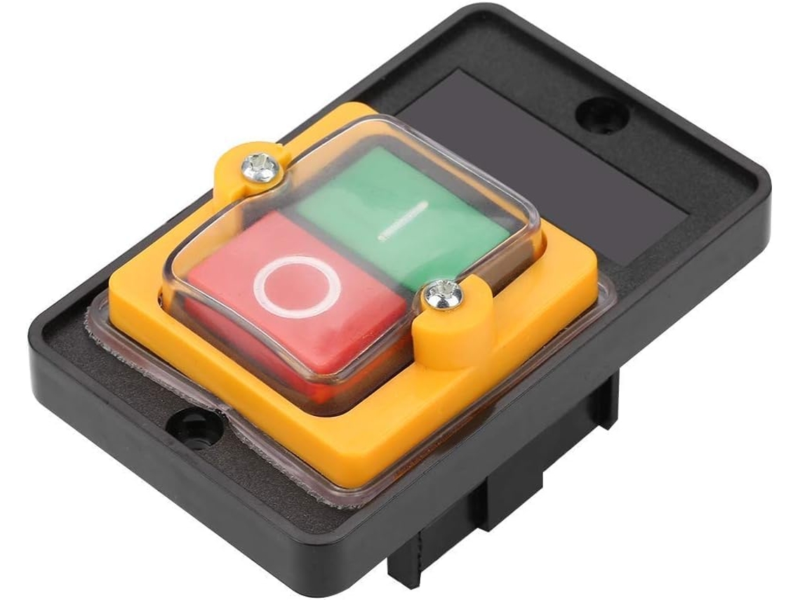 Botão De Pressão À Prova D'água Ac220v/380v 10a, Interruptor Liga/desliga Para Máquinas, Botão De Pressão Com Travamento Automático