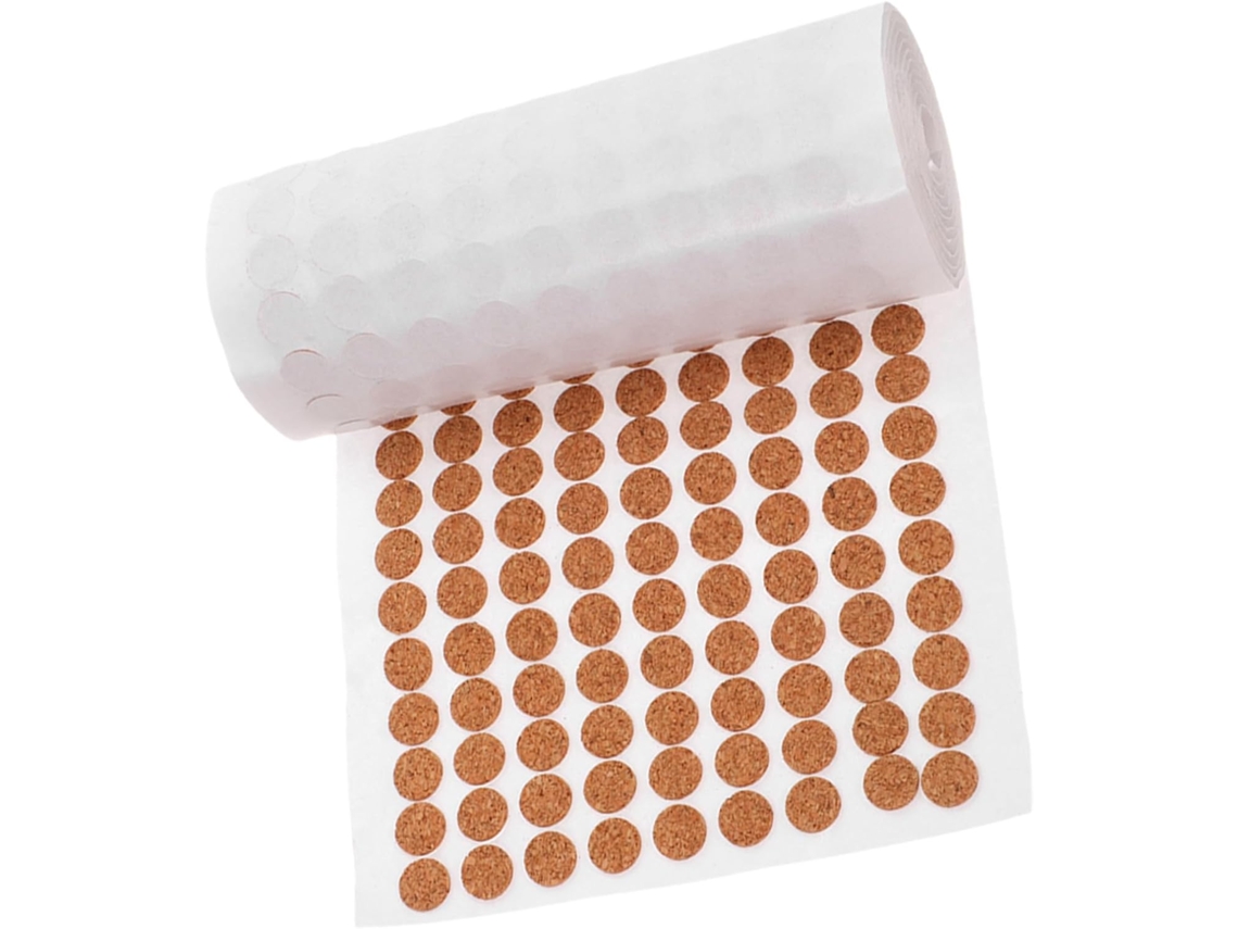 Alipis Protetores Adesivos De Cortiça 10mm Para Portas Armários, Almofadas Autoadesivas Removíveis Para Proteção De