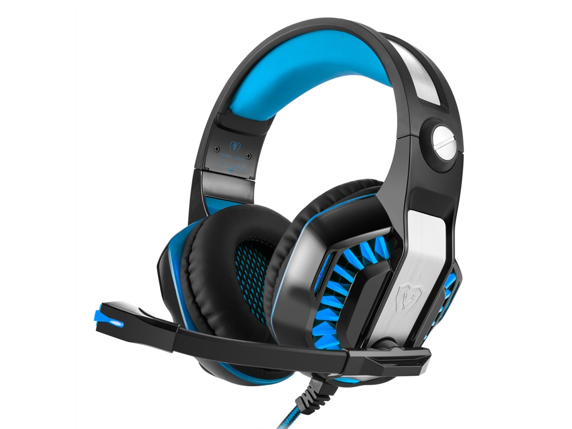Auscultadores Bluetooth TRUMSEN Gm-2Over Ear Preto Azul