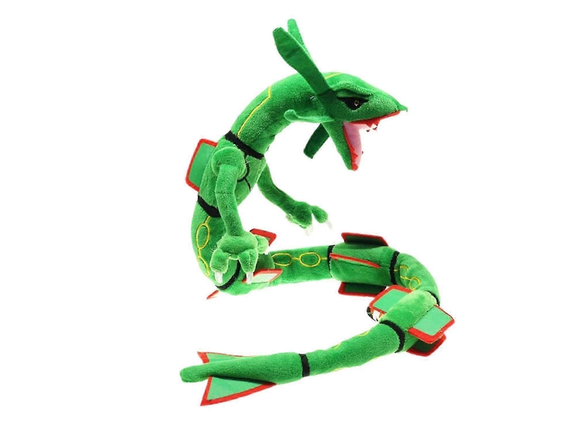 Pelúcia Rayquaza Verde, 80cm, Macia, Presente