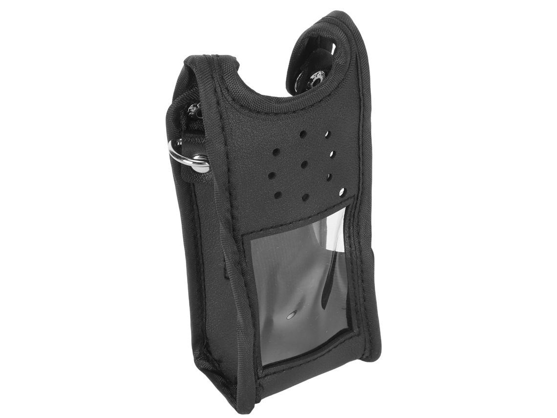 Aetheria capa Protetora de Couro Artificial para Walkie Talkie Baofeng Bf Uv9r A58 S58 Uv9rplus com Correia