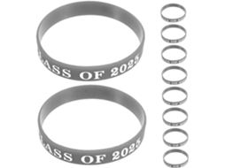 Conjunto De 10 Pulseiras Sewacc Formatura, Pulseiras Drunk Ajustáveis, Lembrancinhas Unissex, Pretas