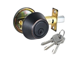 Puxador de Porta Bola Universal com Chave Preto Casa