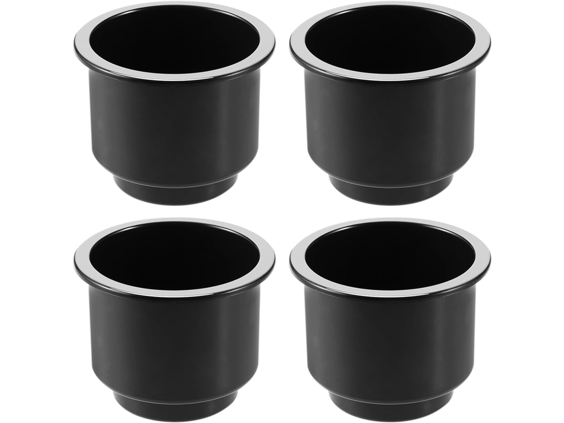 Conjunto De 4 Porta-copos De Plástico Antiderrapante Para Barco, Carro, Iate E Camping.