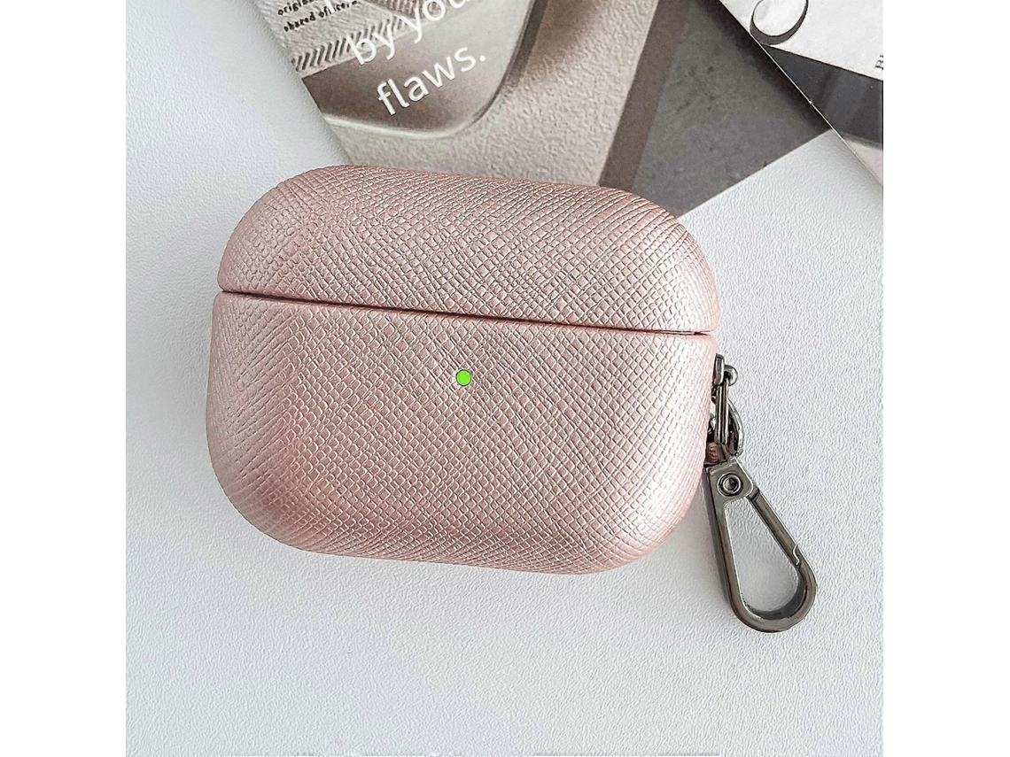 Camada Protetora para Fone de Ouvido Bluetooth em Couro Pu com Textura Cruzada GIECY