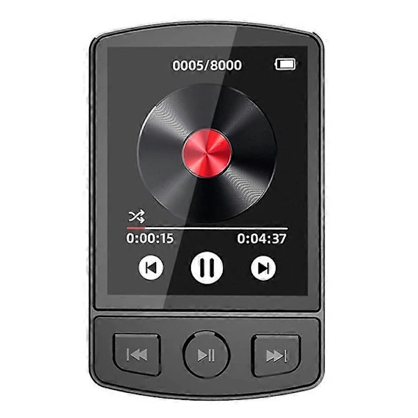 Txlt Mp3-07 Reprodutor De Música Mp3 Portátil Bluetooth Com Rádio Fm, Tela De 1,77 Polegadas E Reprodutor De Vídeo Mp4
