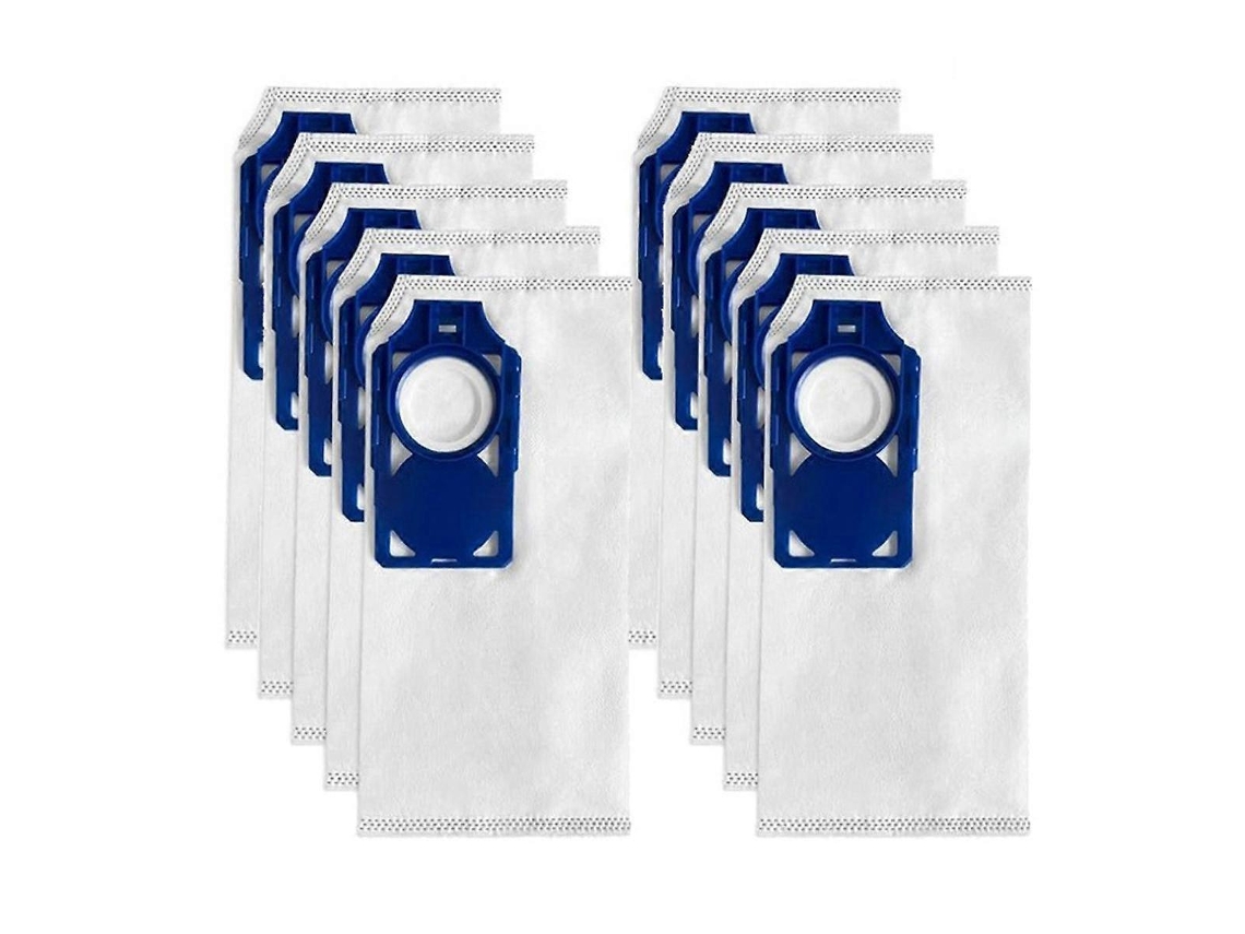 Pacote com 10 sacos de reposição para aspiradores verticais R30d, R30p, R30pet e S30d, S30p e S30pet, peças Rnhc 6 e Snh 6