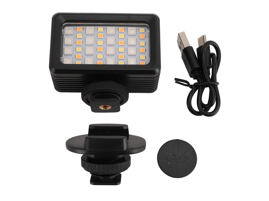 Luz De Cámara Led Impermeable Rgb Para Buceo Y Grabación Submarina