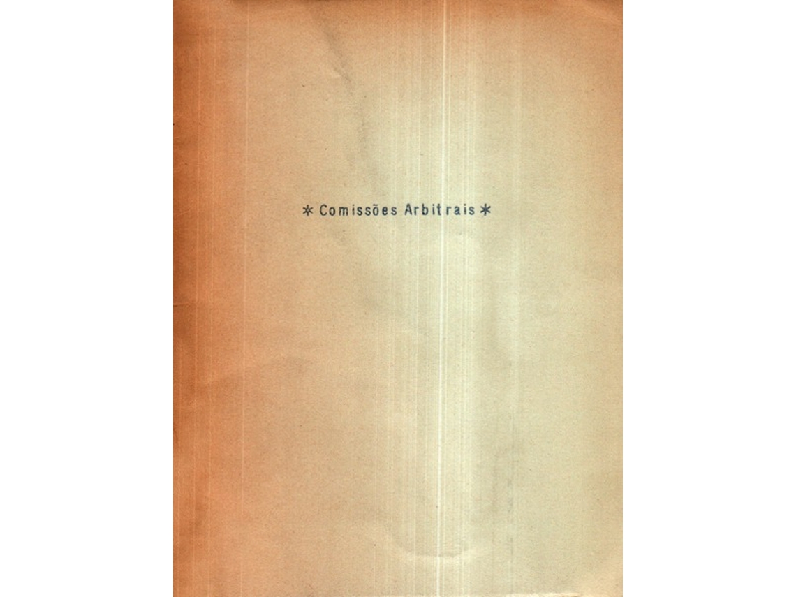 Livro COMISSÕES ARBITRAIS. de Vários (Português)