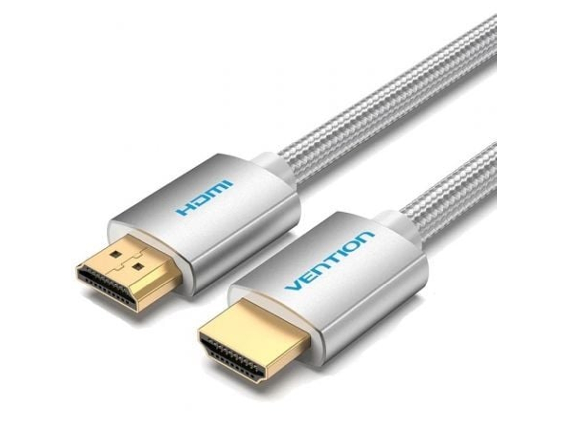 Cabo HDMI VENTION 4K (M-M - HDMI - 2m - Prateado)