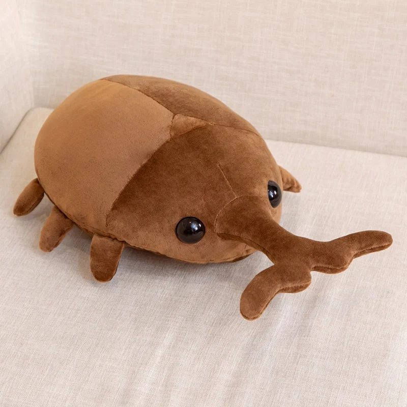 (marrom Escuro, 50 Cm) Brinquedo De Pelúcia Realista E Criativo De Inseto, Boneco De Desenho Animado