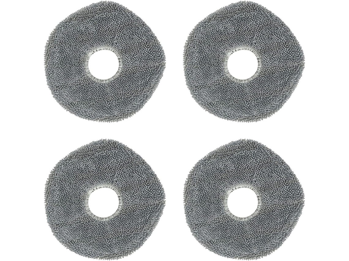 Kit De Acessórios Para Aspirador Pó Compatível Com Os Robôs Aspiradores E Esfregões Eufy X9 Pro/x9 Series (4 Panos Limpeza)
