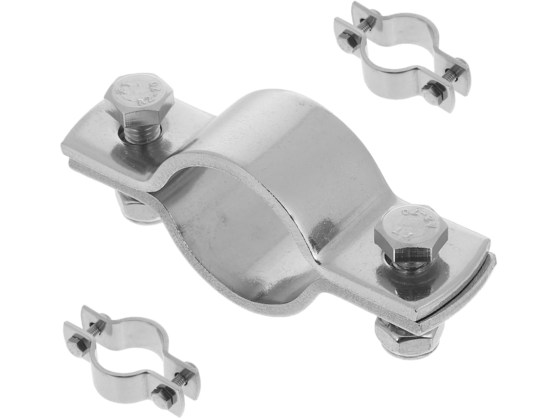 Protetor De Cilindro Para Cadeira, Aço Inoxidável, 3 Peças, Ajustável