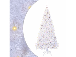 Árvore De Natal Vidaxl Branco Pvc (180 Cm)
