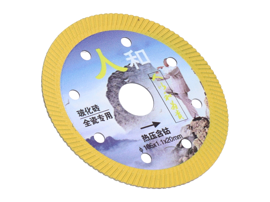 Disco de corte diamantado para serra, acessório de substituição para disco de desbaste de porcelana.