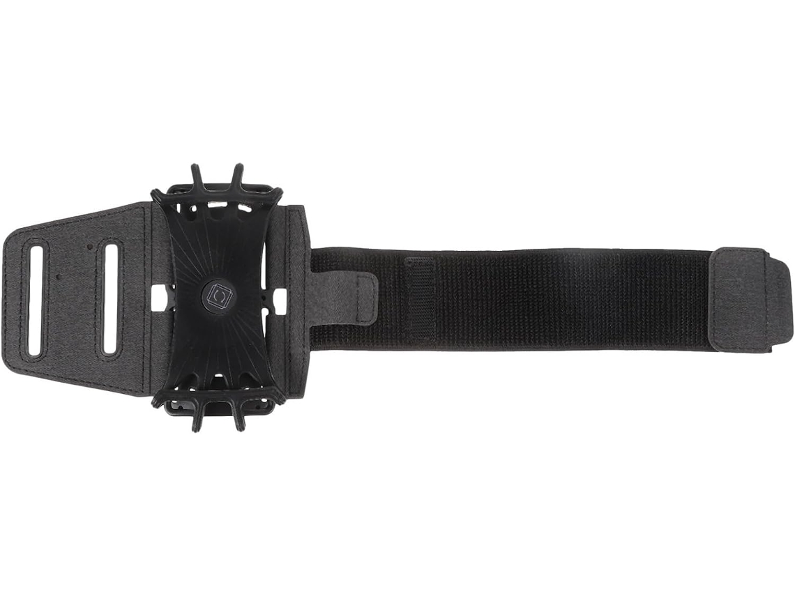 Braçadeira Giratória Confortável Em Nylon E Silicone Com Design De Suporte Multifuncional.