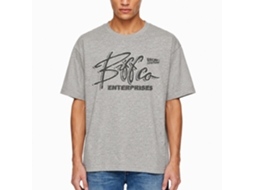 Rockinstone Back To The Future Movie Biff Co. Heather Gray Adult T-shirt Size:xxl