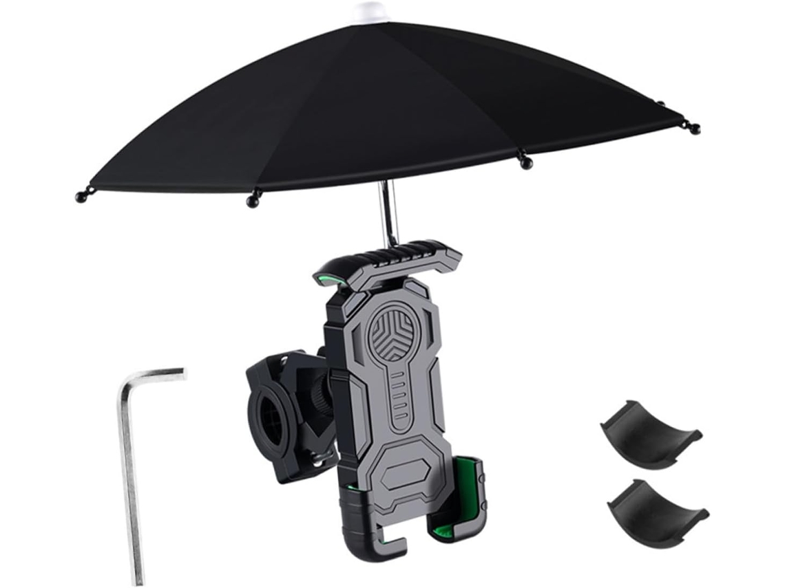 Suporte Para Celular De Bicicleta Com Protetor Solar Integrado