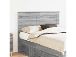 Vidaxl Cabeceira Sonoma Cinza 100 Cm Madeira Engenheirada