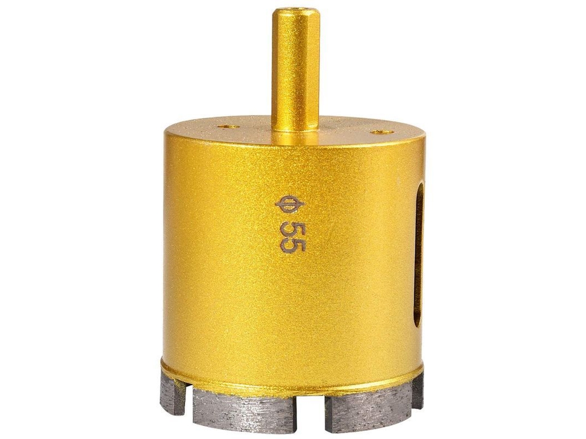 Broca de Diamante de 55mm para Vidro, Porcelana, Mármore, Cerâmica