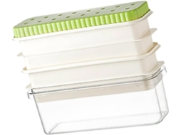Forma De Gelo Grande E Compacta Para Geladeira - Ideal Para Armazenar Coquetéis E Outras Bebidas.