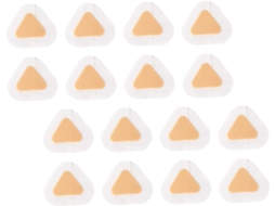 1 Conjunto De Adesivos Antiderrapantes Para Calcanhar, Em Formato Triangular De Pe, Para Proteção Dos Pés E Prevenção De