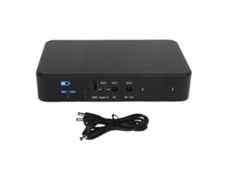 Mini Ups 10400mah Fonte De Alimentação Ininterrupta Para Roteador Câmera De Segurança Usb C Dc 5v 9v 12v