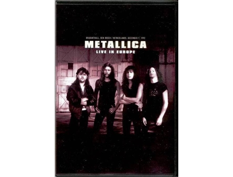 DVD Metallica - Live In Europe (1CDs)