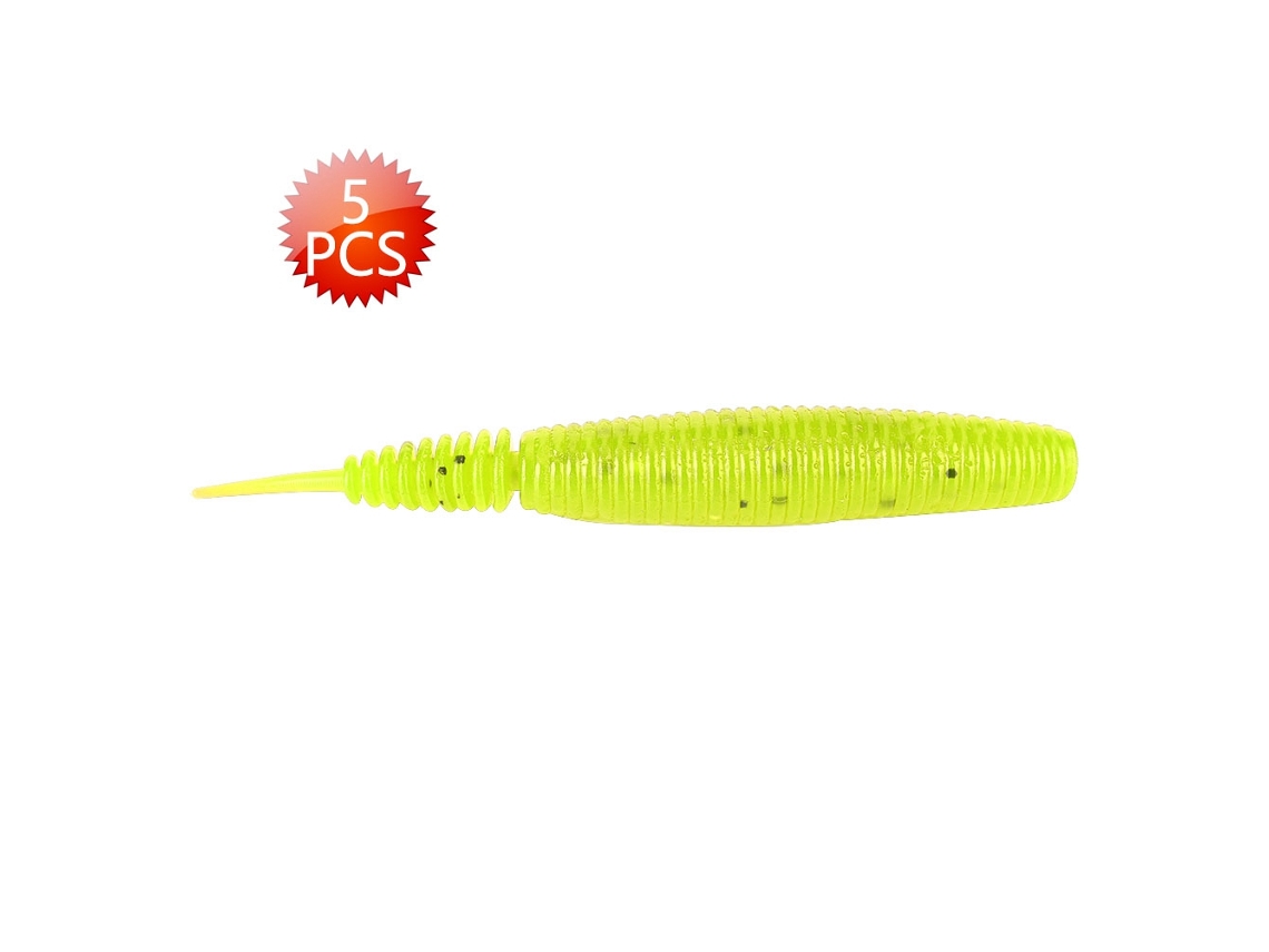 Bionic Pupa Bait Fishing Lure (bionic Fish Attracting Soft Bait Lure) Heng Jia 7g/9.8cm Authorized 5-pack