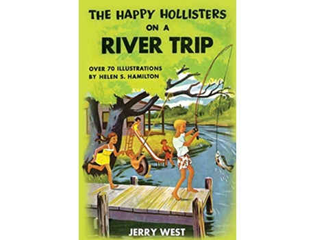 Livro The Happy Hollisters on a River Trip de Jerry West (Inglês)