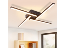 Plafon Led Branco 24w Design Moderno 3000k Branco Quente Nettlife