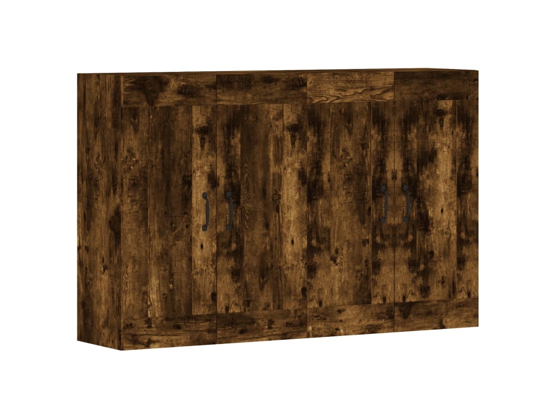Conjunto de Móveis de Parede Derivado de Madeira Carvalho Fumado MAISON EXCLUSIVE