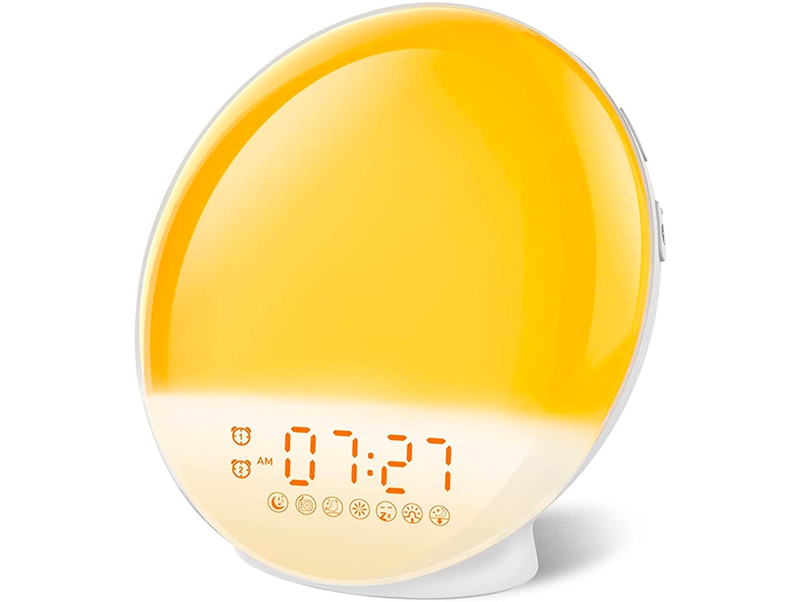 Lâmpada De Despertar Com Função Nascer Do Sol Para Crianças, Pessoas Com Sono Pesado, Zqkla Slowmoose