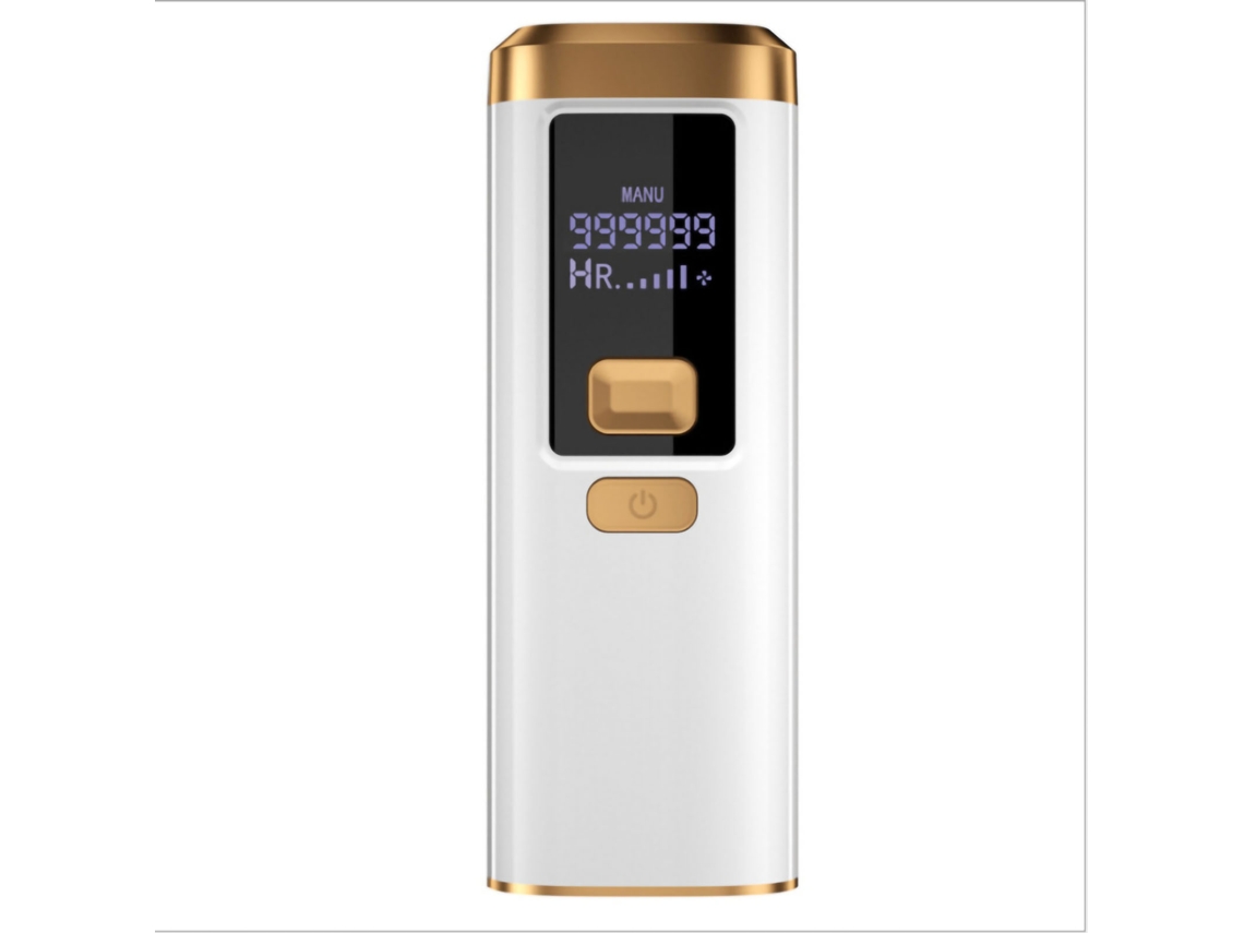 Máquina de Depilação Indolor de Longa Duração 2026 com 5 Níveis e Rejuvenescimento Fotônico para Uso Doméstico, Plugue UE, Branca