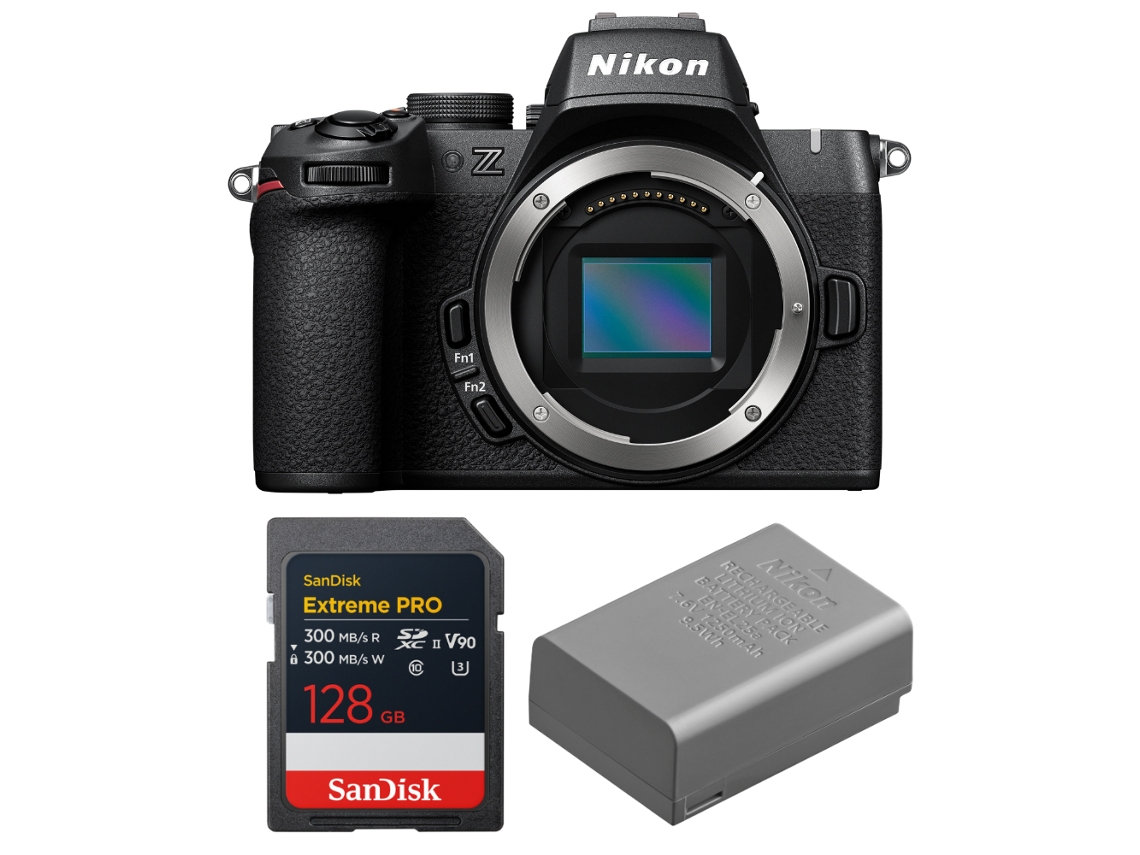 Z50 Ii + 1 Sandisk 128gb Extreme Pro Uhs ii Sdxc + Nikon En el25a + Ebook “20 Dicas para Fotos Que Impressionam” NIKON