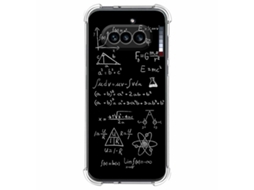 Capa Tumundosmartphone De Silicone À Prova De Choque Para Nothing Phone 4a 5g Com Design De Fórmulas E Desenhos
