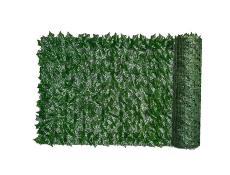 Folha verde artificial hedge hera cerca tela planta parede falsa decorativo grama pano de fundo para proteção de privacidade DIERCOSY