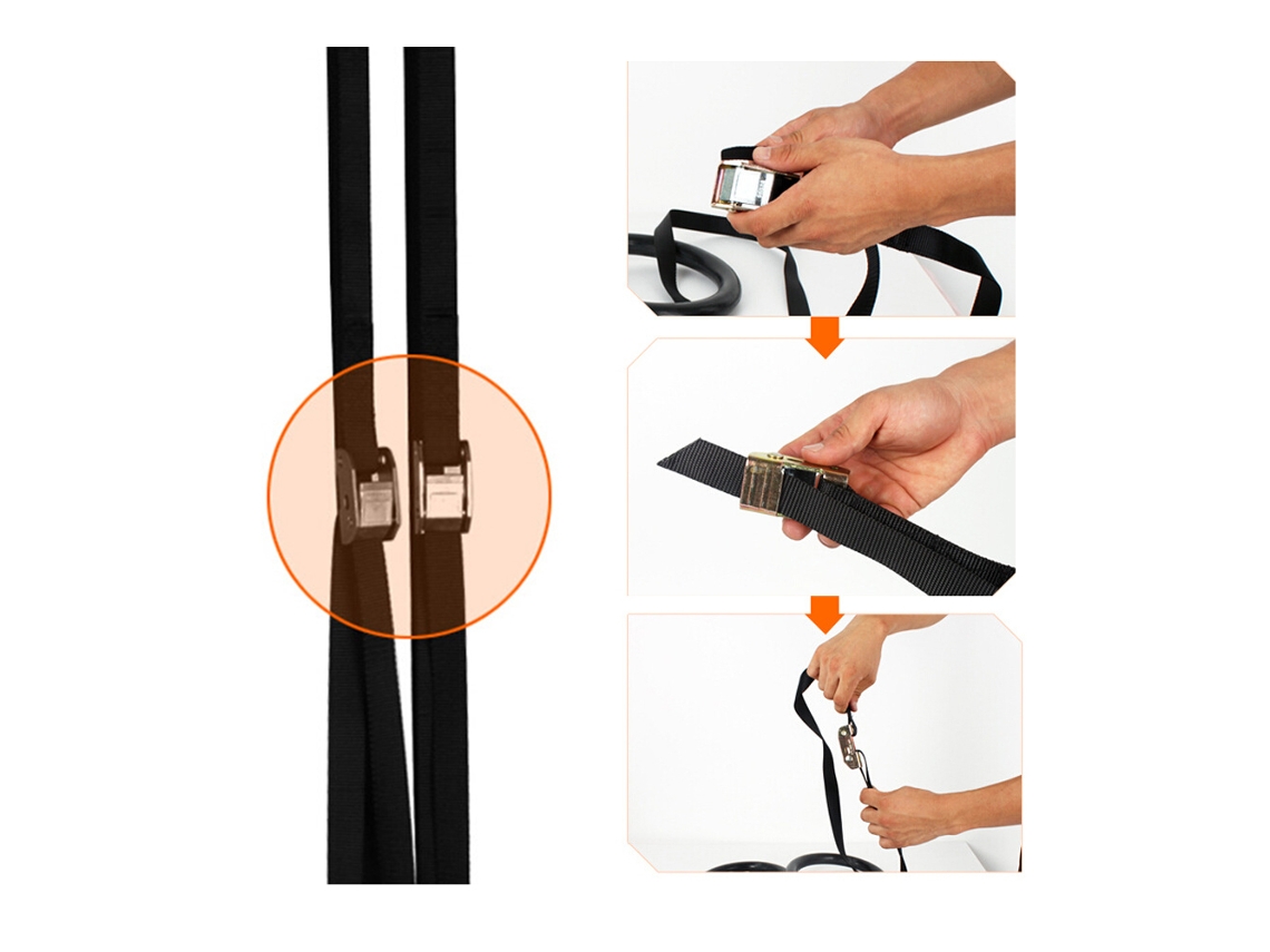 Yncm-anéis De Ginástica De Madeira Birch 28/32mm Com Correia Ajustável