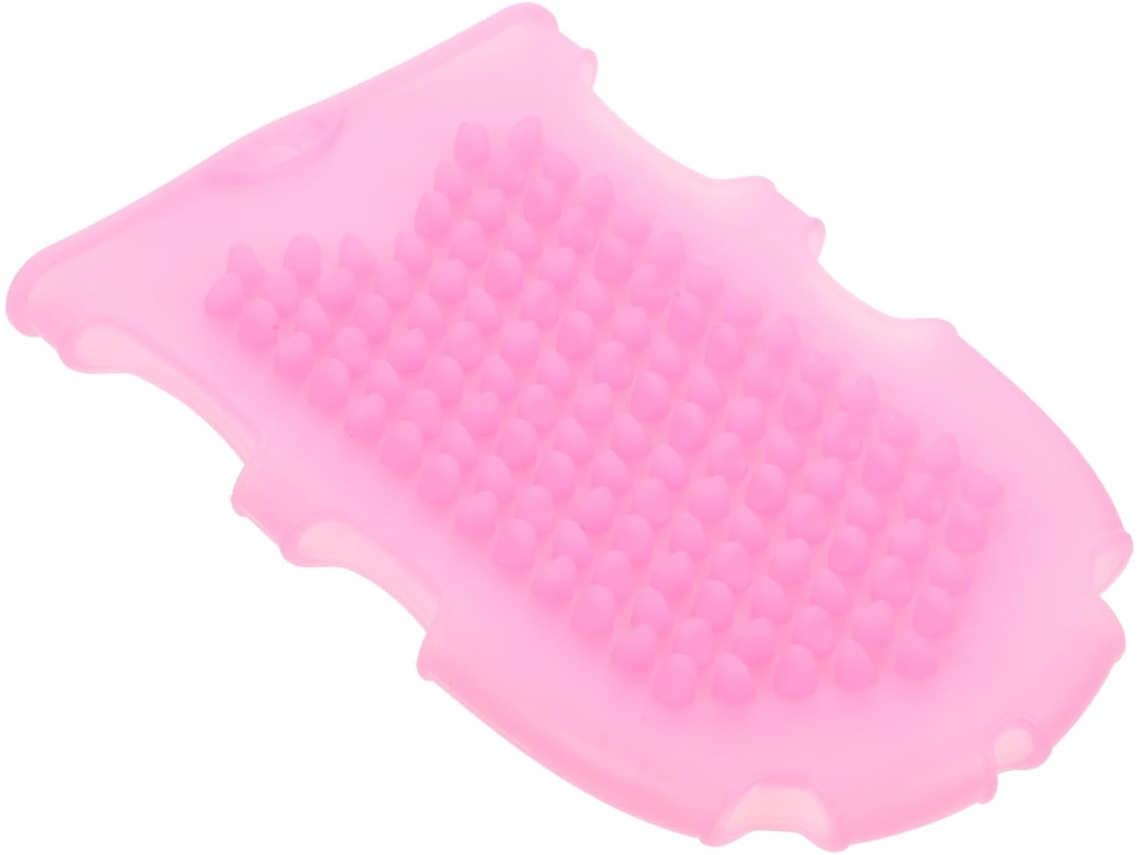 Escova De Massagem Silicone Para Banho, Ferramenta De Massagem Versátil E Esfoliante Corporal