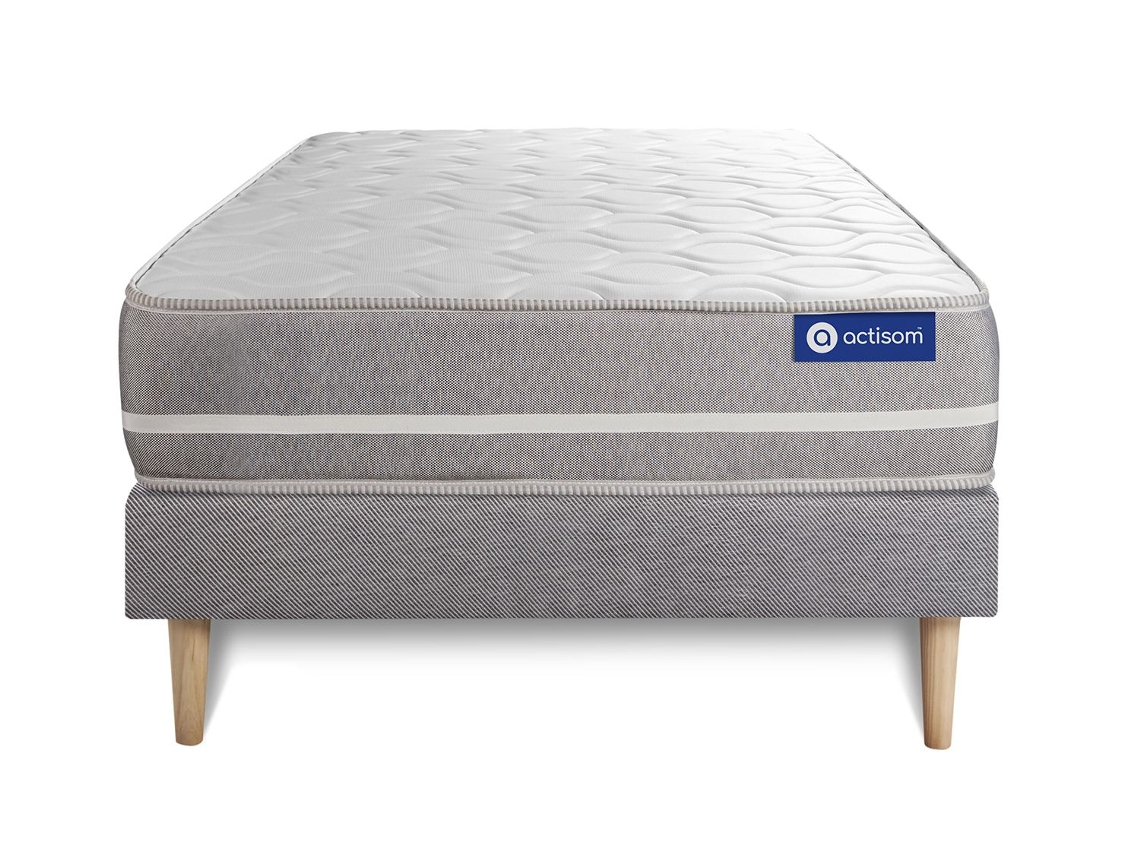 Sommier de Casal Actimemo Touch Memória ACTISOM Espuma com memória Cinzento (90x190)