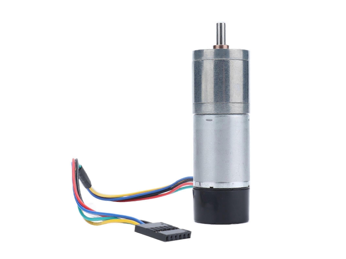 Motor De Engrenagem Dc 25ga Robusto Durável Para Robôs 620rpm