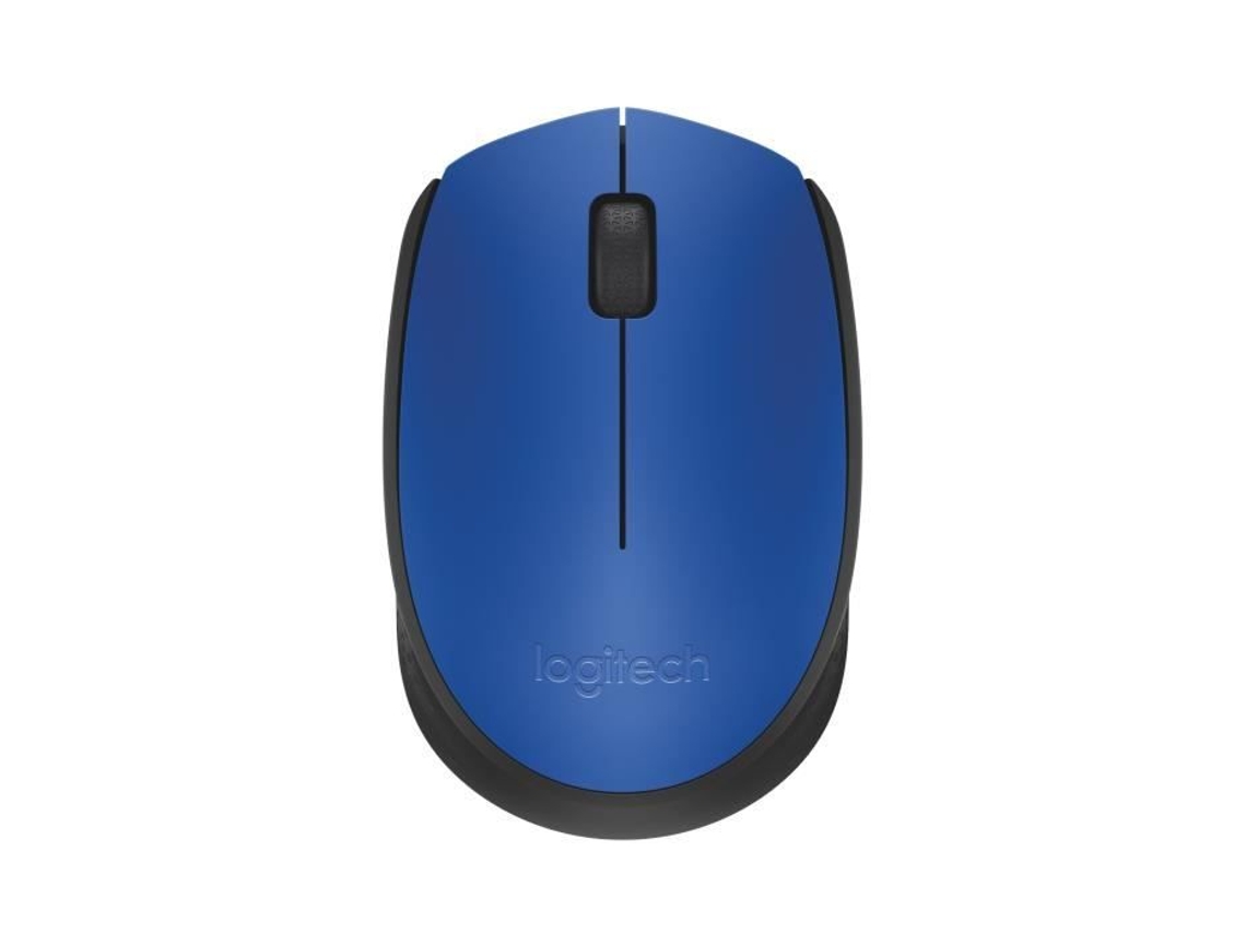 Mouse Semi Fio Logitech M171 Azul AQUAFORGE