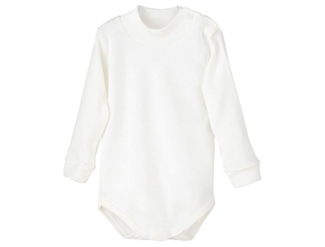 Calamaro C01210 Long Sleeve Body Branco 3 Months