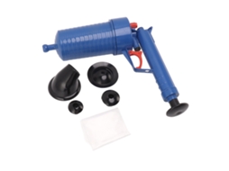 Desentupidor Pneumático Air Drain Blaster com 4 Plugues de Borracha S/MARCA