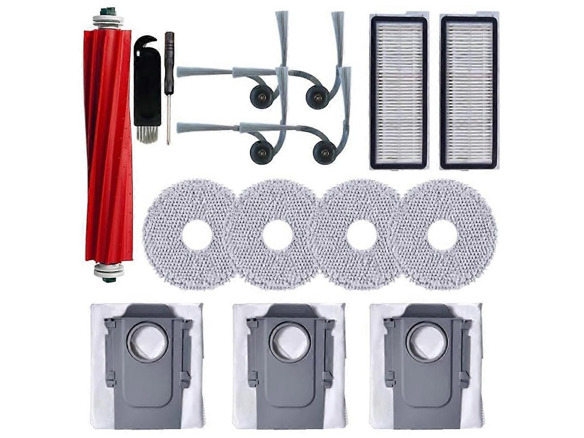 Kit De Acessórios De Reposição Para Aspirador Robô 35a, 35s, Qr 798 E Qr 598.