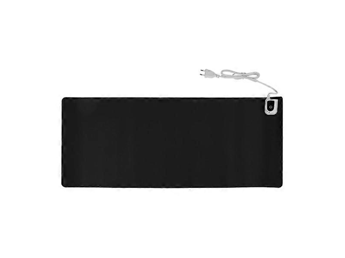 Mousepad Aquecido Em Couro Pu, 79 X 33 Cm , Para Jogos, Ideal Para Escritório E Casa, 100 240v, Preto. Olysi Shop (31 X 13 Polegadas)