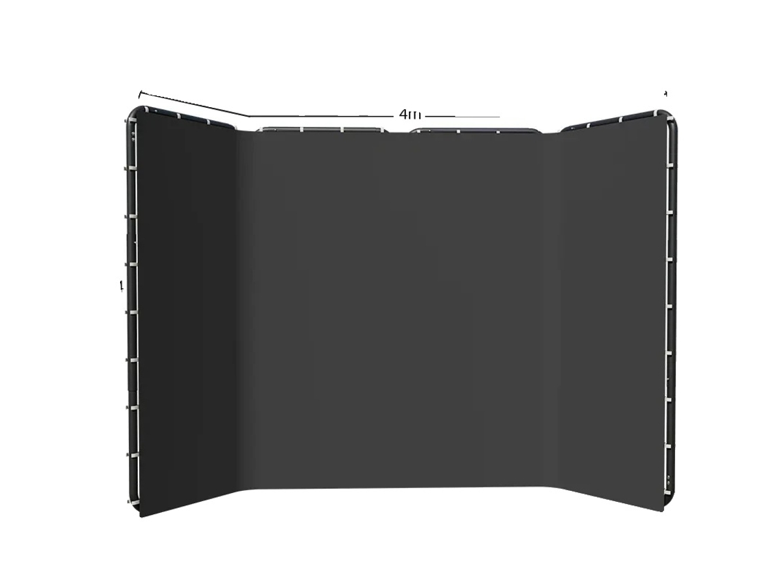 Kit De Estúdio Fotográfico, Suporte Para Fundo De 2.6x3m, Softboxes De 50cm X 70cm, Fundo Do Suporte 2