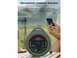 Detector de qualidade do ar 6 em 1 Slowmoose para CO2, temperatura e umidade