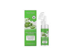 Espuma de Limpeza Facial com Aloe Vera: Limpeza Profunda, Hidratante e Refinada de Poros para uma Pele Saudável. TAISHENGDA