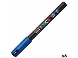 Rotuladores POSCA Pc-1Mr Azul 6 Unidades